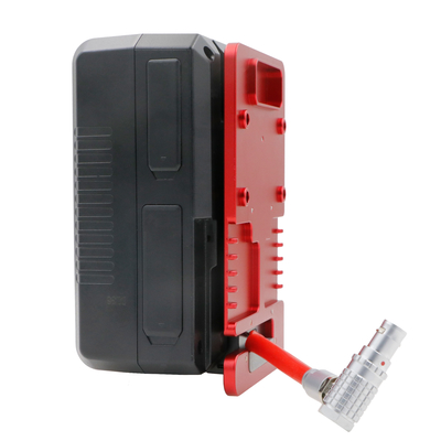 Alvins V Mount Battery Plate for DJI Ronin 4D, V Mount Plate with 6-pin 1B DC-in Out Put Battery Mounts Plate for Ronin