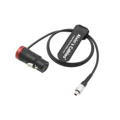 Alvin's Cables Audio Cable for Sennheiser SK2000 Wisycom MTP60 Transmitter FVB 3 Pin to Low Profile XLR 3 Pin Female Cab