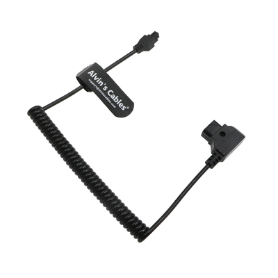 Alvin’s Cables D-Tap to 4-Pin Microfit Power Cable for Freefly Ember S5K Camera (Coiled Cable)