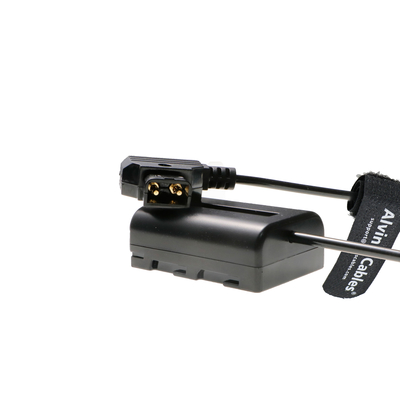 Alvin's Cables D-Tap to NP-FM500H Dummy Battery Power Cable for ARRI WCU-4 Hand Unit Coiled Cable Compatible with Sony DSLR A500 A550 A560 A580 A700 A850 A900 Alpha SLT A58 A65 A65V A77 Cameras
