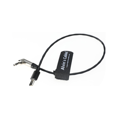 Alvin’s Cables Tentacle Timecode Cable for Sony FX3| FX30| A7S3| A1 Camera 3.5mm TRS to Micro USB Timecode Cable for Tentacle SYNC E Timecode Generator 35cm| 13.8in