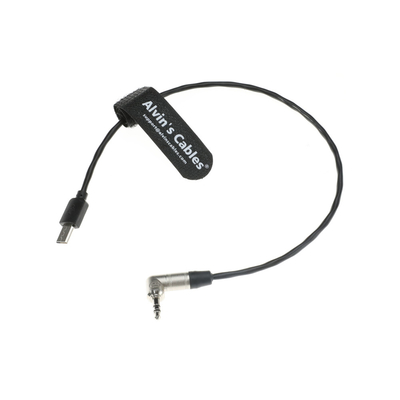 Alvin’s Cables Tentacle Timecode Cable for Sony FX3| FX30| A7S3| A1 Camera 3.5mm TRS to Micro USB Timecode Cable for Tentacle SYNC E Timecode Generator 35cm| 13.8in