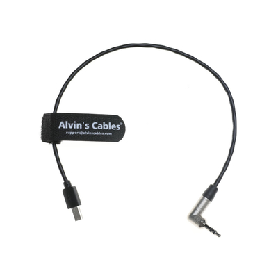 Alvin’s Cables Tentacle Timecode Cable for Sony FX3| FX30| A7S3| A1 Camera 3.5mm TRS to Micro USB Timecode Cable for Tentacle SYNC E Timecode Generator 35cm| 13.8in