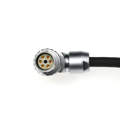 Alvins Cables Power Cable for Atomos NEON 31 17 24" 4K Monitor Recorder XLR 4 Pin Male to Right Angle 6 Pin Female Power Cord for Atomos 50cm/19.7in