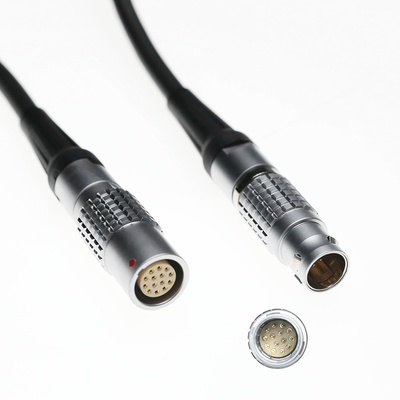 Alvins Cables Digital Micro Force Extension Cable for Control Zoom Controller Remotely 14 Pin Male to 14 Pin Female 7.6M|25Ft