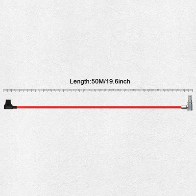 Alvin's Cables RED Komodo-X Power Cable for RED DSMC3 DSMC2 Epic Scarlet V-Raptor, for DJI Ronin 4D, Ultra Soft & Flexible D-Tap to 6 Pin Female Right Angle Cable 1M/39.4inches