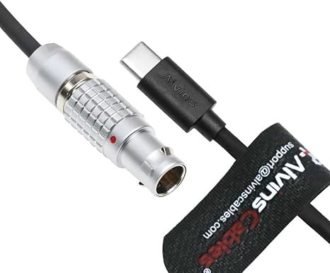 Alvin’s Cables Control Cable for Arri Alexa Mini Camera, for DJI Focus Pro, EXT 7 Pin to Type-C USB-C Control Cable 50cm|19.7in