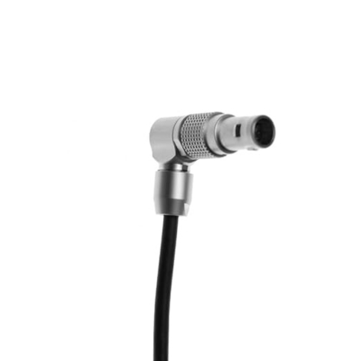 Alvin's Cables Run Stop Cable for RED Komodo, RED V-Raptor Camera from Teradek RT Latitude MDR, Ctrl 4 Pin to Rotatable Right Angle 9 Pin Control Cable 45cm/18in