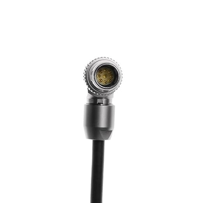 Alvin's Cables Run Stop Cable for RED Komodo, RED V-Raptor Camera from Teradek RT Latitude MDR, Ctrl 4 Pin to Rotatable Right Angle 9 Pin Control Cable 45cm/18in