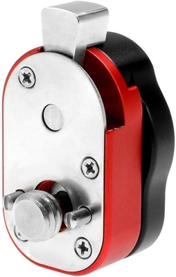 Alvin's Cables Mini Quick Release Plate Kit with 3/8" 1/4" Screws for Camera, Monitor, Tripod, Stabilizer, Gimbal, Monopods, Magic Arm, Flash Bracket, QR Plate System RED-A0122