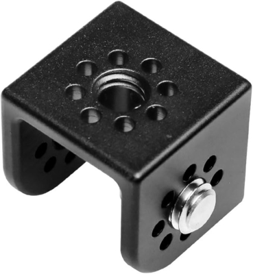 Alvin's Cables Extension Side Mounting Block with 3/8” Threads, 3-Port Square Mount for ARRI for Sony RED Camera Wireless Receiver-A0125