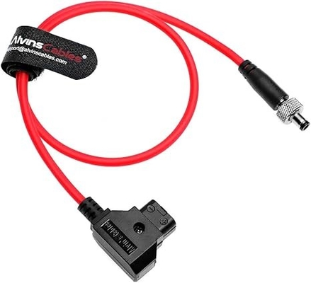 Alvin's Cables Dtap to Locking DC 5.5 2.1 Ultra Soft Cable for Atomos Ninja Shogun Shinobi, Blackmagic Video Assist,for Hollyland Mars 400S, 50cm|19.7in