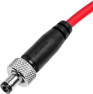 Alvin's Cables Dtap to Locking DC 5.5 2.1 Ultra Soft Cable for Atomos Ninja Shogun Shinobi, Blackmagic Video Assist,for Hollyland Mars 400S, 50cm|19.7in