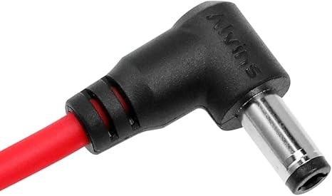 Alvin's Cables Ultra Soft DC to 2 Pin Power Cable for Teradek Bond, Blackmagic Pyxis, Z CAM E2 Camera, for Tilta Battery Plate 45cm|17.7in