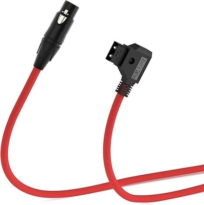 Alvin's Cables XLR 4 Pin Female to D-Tap Power Cable for Sony Venice F5 F55 SXS, for Panasonic Varicam, Blackmagic URSA Mini Pro, Ultra Soft & Flexible, 1M/39.4inches