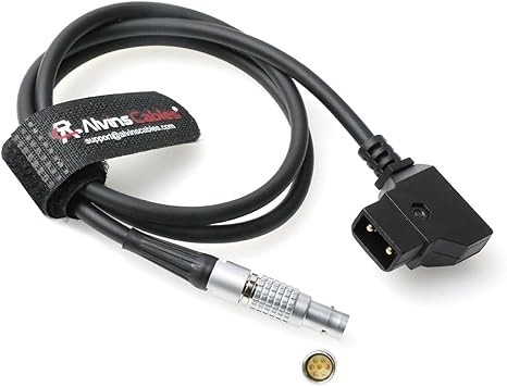 Alvin’s Cables Power Cable for DJI Focus Pro LiDAR, D-tap to 7 Pin Male Cable for DJI Focus Pro LiDAR to Transmission Cable Hub, 50cm|19.7inches