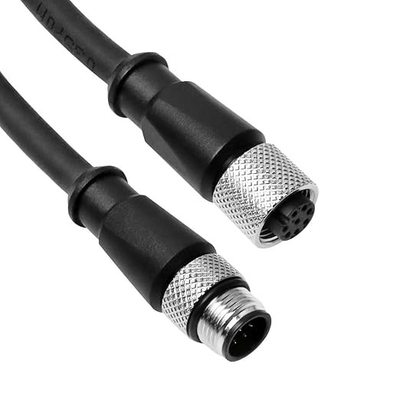 Alvin's Cables M12 A-Code 8 Pin Male to 8 Pin Female Cat6a High-Flex Shielded Sensor Actuator Cable for Cognex Industrial Camera 3.3ft