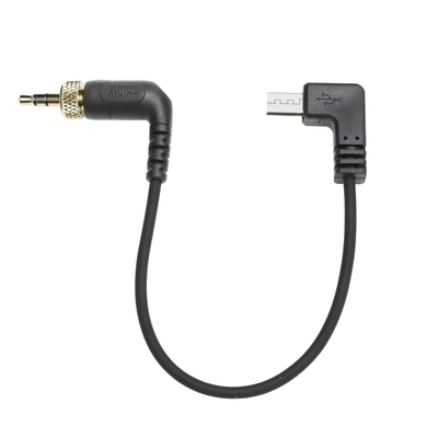 Alvin’s Cables Tentacle Timecode Cable for Sony FX3| FX30| A7S3| A1 Camera, Locking 3.5mm TRS to Micro USB Timecode Cable for Deity TC-1, Tentacle SYNC E Timecode Generator 35cm| 13.8in