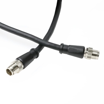 Alvin's Cables Cognex High Flex Cat6e Ethernet Cable,M12 X-Coded 8 Pin to 8 Pin Male Cable for Cognex Basler Industrial Camera,2m/6.6ft