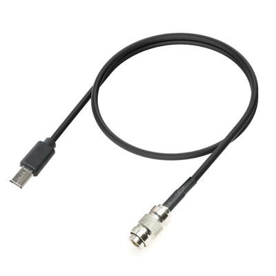 Alvin’s Cables Timecode Cable for Sony FX3| FX30| A7S3| A1 Camera, DIN to Micro USB Timecode Cable for Atomos UltraSync ONE 35cm| 13.8in