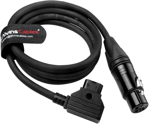 Alvin’s Cables D-tap to XLR 3 Pin Female Power Cable for SmallRig RC 120B, for NEEWER FS150 FS150B FS230 FS230B LED Video Light, 1M/39.4inches