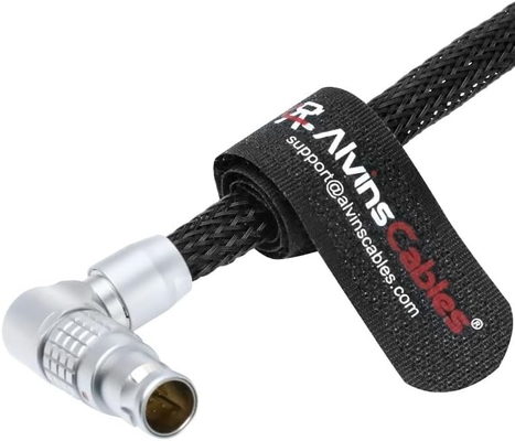 Alvins Cables Control Cable for ARRI ETH 10 Pin Rotatable Right Angle to RJ45 and 2 Pin Male 24V Power Cable for ARRI Alexa Mini LF| LF| Mini| SXT Camera, Teradek COLR