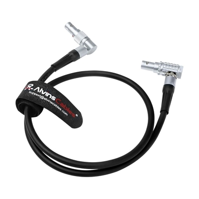 Alvin's Cables Power Cable for Kinefinity Eagle e-viewfinder from Z CAM E2 Camera, Rotatable Right Angle 2 Pin to 5 Pin Right Angle Cable, 50cm| 19.7inches
