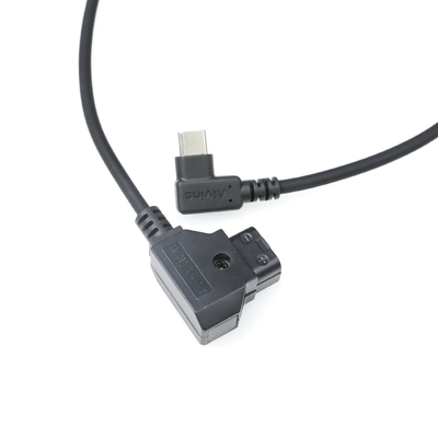 Alvin's Cables Dtap to Right Angle USB C Power Cable, 2ft Ultra Soft & Flexible Dtap to Type C Enhanced Power for Tilta Nucleus Nano II Wireless Lens Control Motors