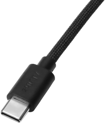 Alvin's Cables Braided USB-C Type-C to 2 Pin 12V Fast Charging Power Cable for Tilta|Teradek|SmallHD|Z-CAM|Blackmagic Pyxis 60cm|24inches, Black
