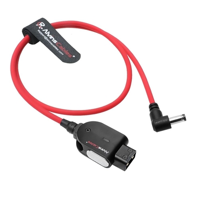 Alvin's Cables Smart Dtap to DC Cable for Atomos Ninja V, Ultra Soft D-tap to 2.1 DC Right Angle Power Cable for Blackmagic Design Video Assist, SmallHD 702, for Feelworld FW568 Monitor 60cm|23.6in