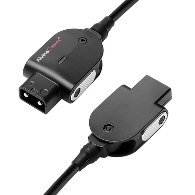 Alvin's Cables Smart D-tap Splitter Power Cable, Ultra Soft Dtap Male to 4 Port Dtap Female Power Supply for ARRI RED Teradek SmallHD SmallRig for V-Mount Camera Battery 60cm|23.6in