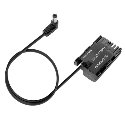 Alvin's Cables LP-E6NH Dummy Battery to DC Power Cable for Canon-R5C Camera, EOS R7 R6 R 90D 80D 7D Mark II 7D 70D6D 60D 5D Mark IV 5DS Camera, 50cm/19.7inches