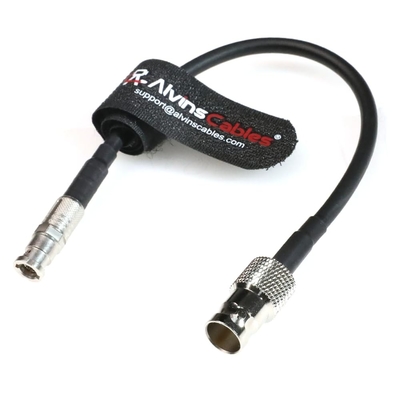 Alvin's Cables 12G Micro BNC to BNC Female Adapter Cable, 12G-SDI High Density 4K UHD Video Coaxial Cable, 75 Ohm Ultra-Slim for Blackmagic Video Assist 5" Monitor 20CM| 7.9inches