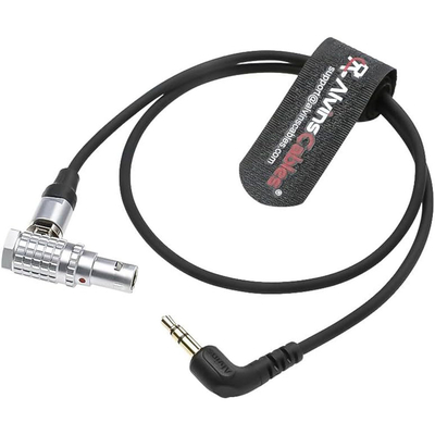 Alvin's Cables Timecode Cable for Tentacle Sync Timecode Generator to ARRI Alexa Sound Devices 3.5mm TRS to 5 Pin Cable 50cm| 19.7inches