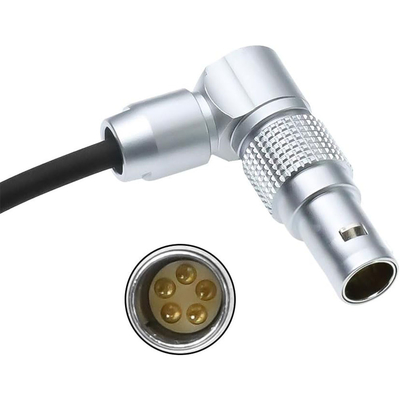 Alvin's Cables Tentacle Sync Adapter Cable Tentacle Timecode Generator 3.5mm to ARRI Alexa Sound Devices 5 Pin Connector 12 o'clock Up Direction