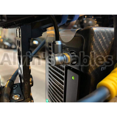Alvin's Cables Tentacle Sync Adapter Cable Tentacle Timecode Generator 3.5mm to ARRI Alexa Sound Devices 5 Pin Connector 12 o'clock Up Direction