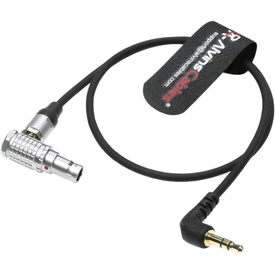 Alvin's Cables RED Komodo Timecode Cable Tentacle Sync 3.5mm TRS to EXT 9 Pin Male Time Code Cable 45CM| 18inches