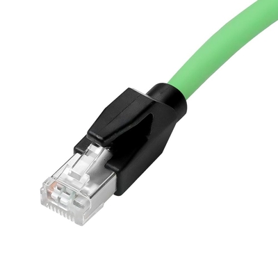 Alvin's Cables M8 A-Code 4 Pin Male to RJ45 Ethernet Cable Cat6a High-Flex Shielded for Beckhoff ZK1090-3191 Industrial Automation EtherCAT Fieldbus 26ft/8m