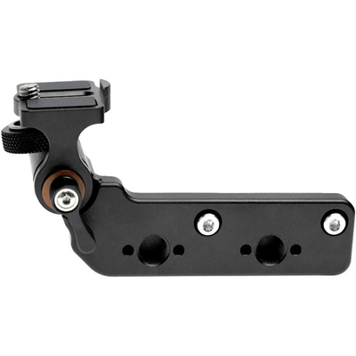 Alvin's Cables Monitor Mount Bracket for Tilta Nucleus-M Focus Motor, FIZ Hand Unit, with 1/4"-20 Screw 3/8 M4 Screw Thread, Black