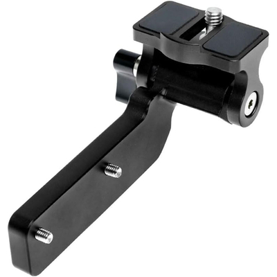 Alvin's Cables Monitor Mount Bracket for Tilta Nucleus-M Focus Motor, FIZ Hand Unit, with 1/4"-20 Screw 3/8 M4 Screw Thread, Black