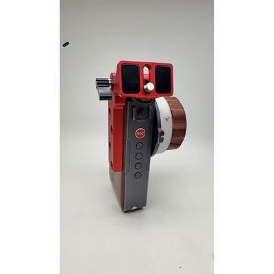 Alvin's Cables Monitor Mount Bracket for Tilta Nucleus-M Focus Motor, FIZ Hand Unit, with 1/4"-20 Screw 3/8 M4 Screw Thread, Red