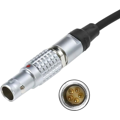 Alvin's Cables Tentacle Sync Adapter Cable Tentacle Timecode Generator to ARRI Alexa Sound Devices 5 Pin Male to 3.5MM Right Angle