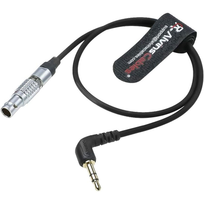 Alvin's Cables Tentacle Sync Adapter Cable Tentacle Timecode Generator to ARRI Alexa Sound Devices 5 Pin Male to 3.5MM Right Angle