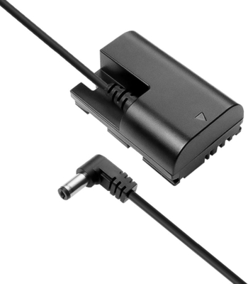 Alvin's Cables LP-E6NH Dummy Battery to DC Power Cable for Canon-R5C Camera, EOS R7 R6 R 90D 80D 7D Mark II 7D 70D6D 60D 5D Mark IV 5DS Camera, 50cm/19.7inches