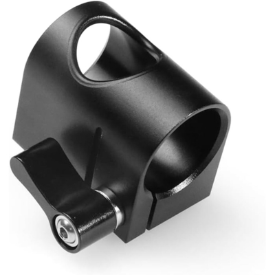 Alvin's Cables 19mm Single Rod Clamp Camera Rod Mount with 3/8-16 Thread for ARRI | for RED| for Canon Camera