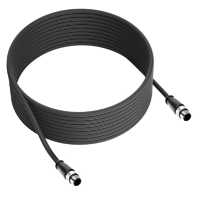 Alvin's Cables M12 D-Code 4 Pin Male to M12 D-Code 4 Pin Male Ethernet Cable for Keyence Baumer Sick Camera, High-Flex Cat6a Cable for Industrial Automation, EtherCAT/PROFINET, Robotics 26.2ft/8m