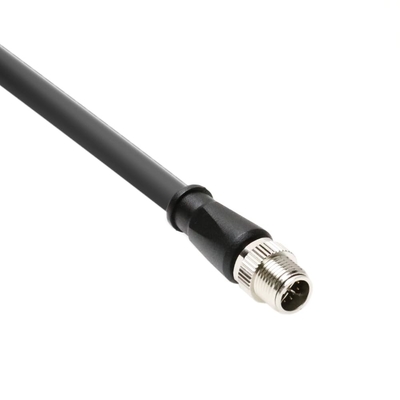 Alvin's Cables M12 X-Code 8 Pin Male to RJ45 Female Ethernet Cable for Cognex Keyence Camera, RJ45 Female Socket High-Flex Cat6a Cable for Industrial Automation, Fieldbus Module, Robotics 26.2ft/8m