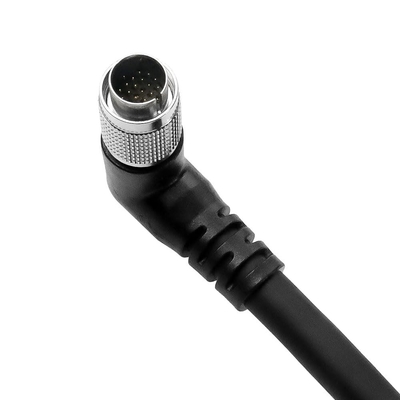 Alvin's Cables Keyence CB-B05LU Extension Cable with L-Shaped Connector 0.5m| 1.6ft, Right Angle 20 Pin Male to Female Sensor Head to Controller Cable for Keyence LJ-X8000 LJ-V7000 XG-X Series