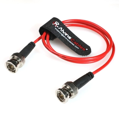Alvin's Cables 75Ω 60CM 6G SDI Coaxial Cable for Sony Canon Panasonic Ultra Thin HD 4K