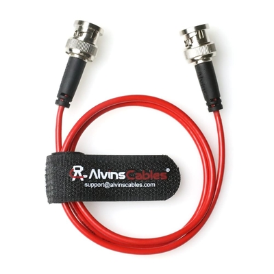 Alvin's Cables 75Ω 60CM 6G SDI Coaxial Cable for Sony Canon Panasonic Ultra Thin HD 4K